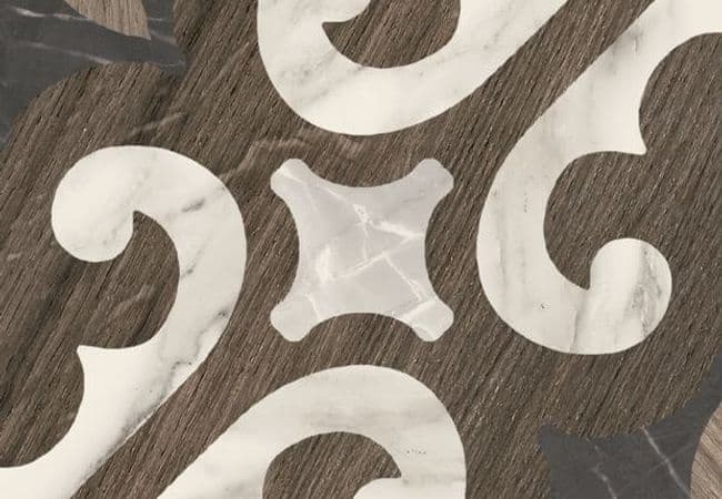 Ciot Tile 8X8 Intarsi Glam 05 Rt, Ciot Tiles