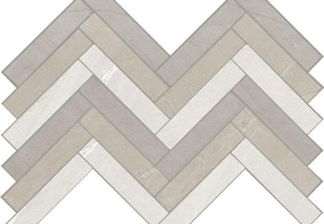 Ciot Tile Atlantis Herringbone Mos. Light — Ciot Tiles