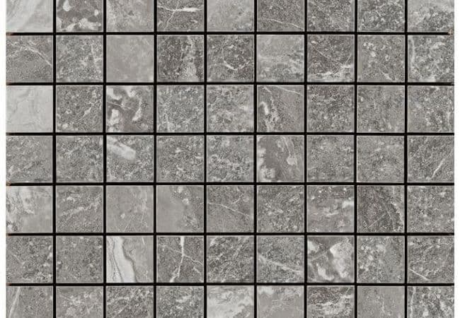 Ciot Tile Bistrot Mosaico Crux Grey Soft 1.3''x1.3'', Ciot Tiles