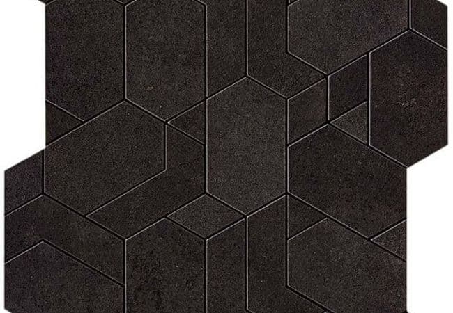 Ciot Tile Boost Mosaico Shapes Tarmac 12''x13'' — Ciot Tiles
