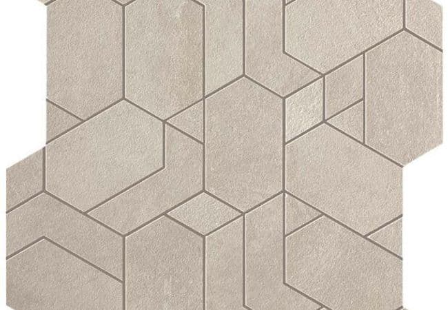 Ciot Tile Boost Mosaico Shapes White 12''x13'' — Ciot Tiles