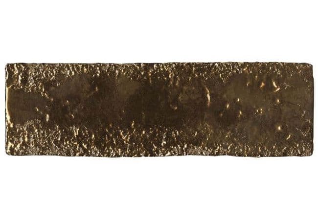 Ciot Tile Brick 20 Metallic Bronze Glossy 2.5''x8'', Ciot Tiles