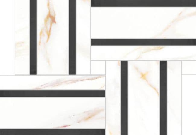 Ciot Tile Cava Basket Sat. 12''x12'', Ciot Tiles