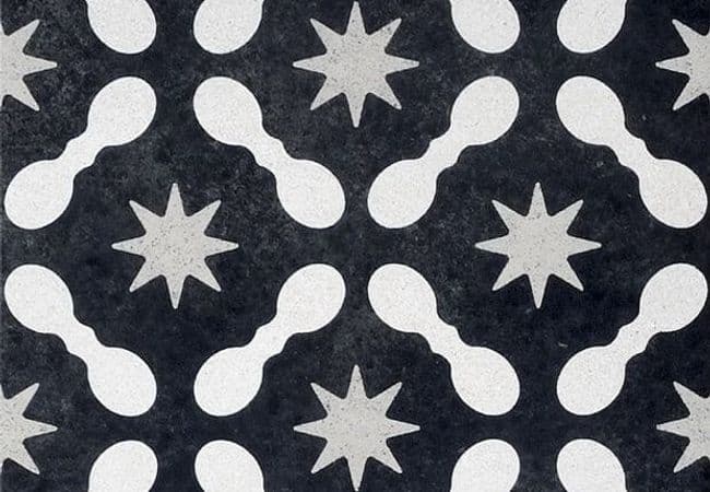 Ciot Tile Cementine B&W Mix Nat. Rt 12 Random Patterns 8''x8'' — Ciot Tiles