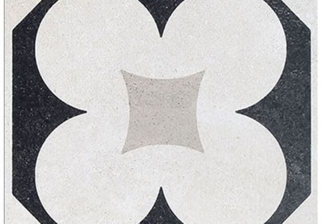 Ciot Tile Cementine B&W_4 Nat. Rt 8''x8'', Ciot Tiles