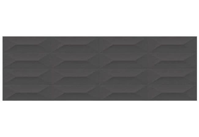 Ciot Tile Colorplay Strutt Cabochon Anthracite Rt 12X36 — Ciot Tiles