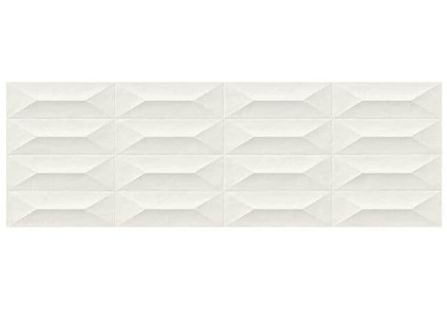 Ciot Tile Colorplay Strutt Cabochon White Rt 12X36 — Ciot Tiles