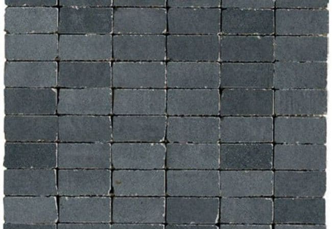 Ciot Tile Entropia Mos. Muretto Antracite 1''x2'', Ciot Tiles