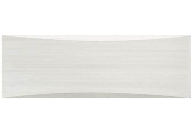 Ciot Tile Flou White Bombé 8''x24'' — Ciot Tiles