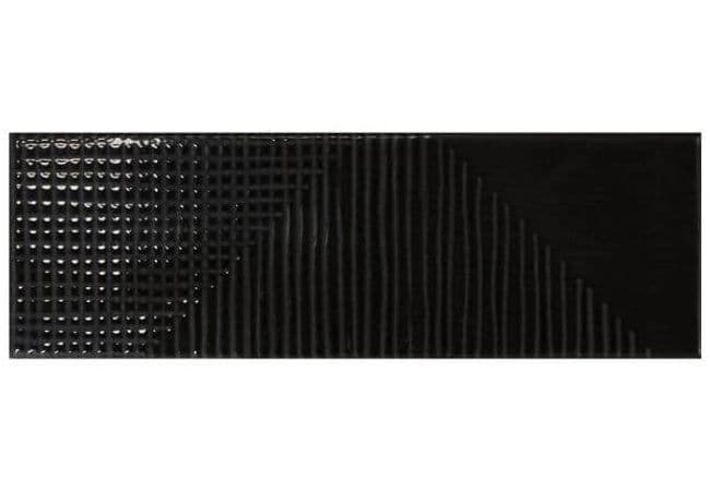 Ciot Tile Fragments Anthracite Brillo 2.5''x8'' — Ciot Tiles