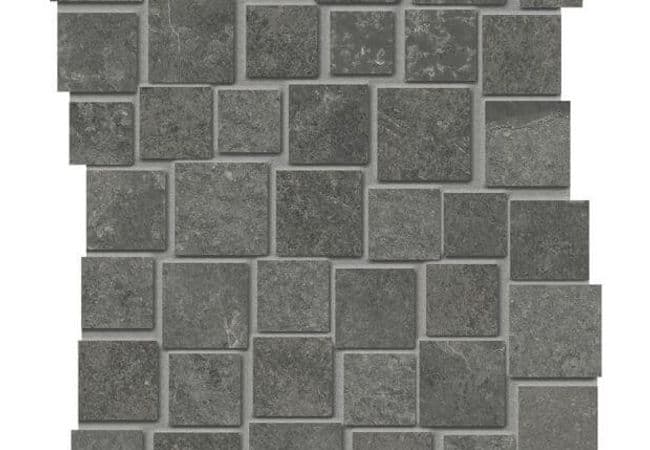 Ciot Tile Groove Mosaico Penta Mistique Black Nat., Ciot Tiles