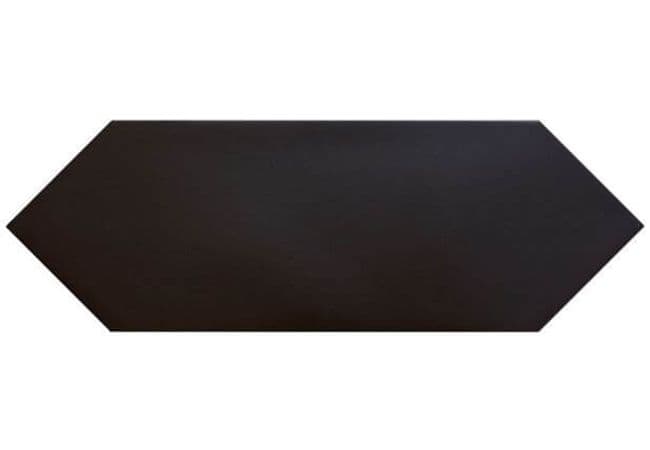 Ciot Tile Kite Losanga Black Matt 4''x12'', Ciot Tiles