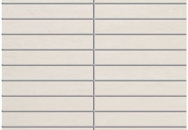 Ciot Tile Kronos Mosaico Avorio Semilev. Rt 1''x6'' — Ciot Tiles