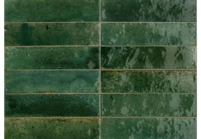 Ciot Tile Lume Green Lux 2.5X9.5, Ciot Tiles