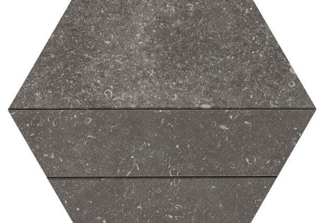 Ciot Tile Lunar Deep Grey Mosaico 3D 11.5X13.25, Ciot Tiles