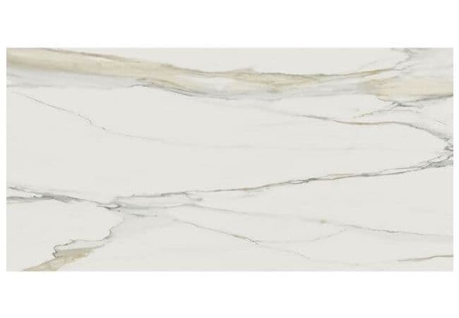 Ciot Tile Magnum Marble Calacatta Gold Block A Glossy Mesh Back 63''x126'', Ciot Tiles