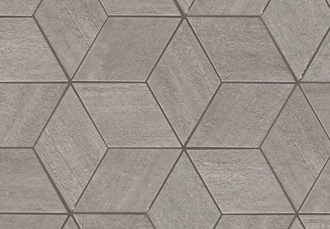 Ciot Tile Mark Mosaico Esagono Chrome Nat. Rt 12''x13'', Ciot Tiles