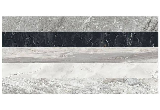 Ciot Tile Marmo Mix Grigio Dark Rt 3.5''x35.5'', Ciot Tiles