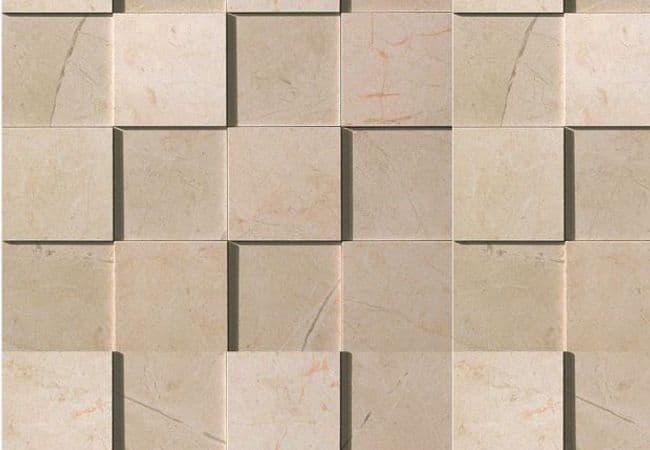 Ciot Tile Marvel Mosaico 3D Beige 3''x3'', Ciot Tiles