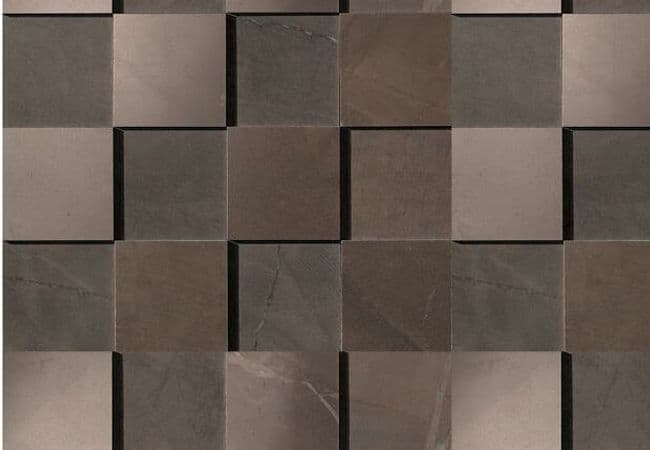 Ciot Tile Marvel Mosaico 3D Bronze 3''x3'' — Ciot Tiles