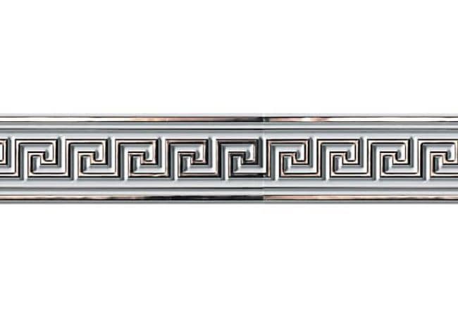 Ciot Tile Marvel Wall Greca Gold 3''x12'', Ciot Tiles