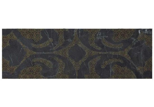 Ciot Tile Marvelpro Wall Brocade Noir St. Laurent Rt 12''x36'' — Ciot Tiles