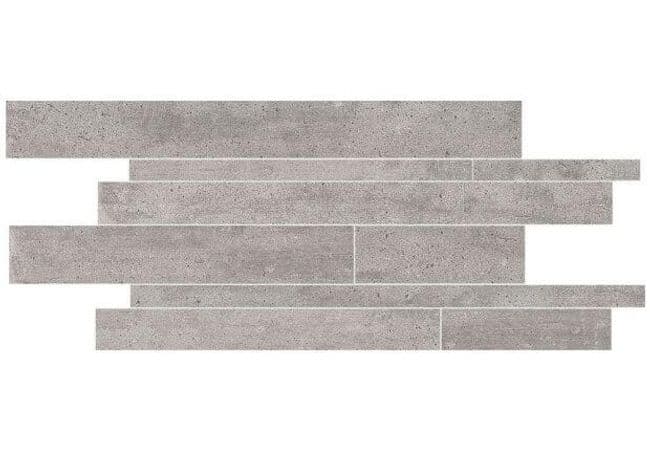 Ciot Tile On Square Mos. Muretto Cemento Nat. 12''x24'' — Ciot Tiles