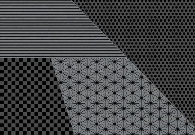 Ciot Tile Origami Mix Black 24''x24'', Ciot Tiles