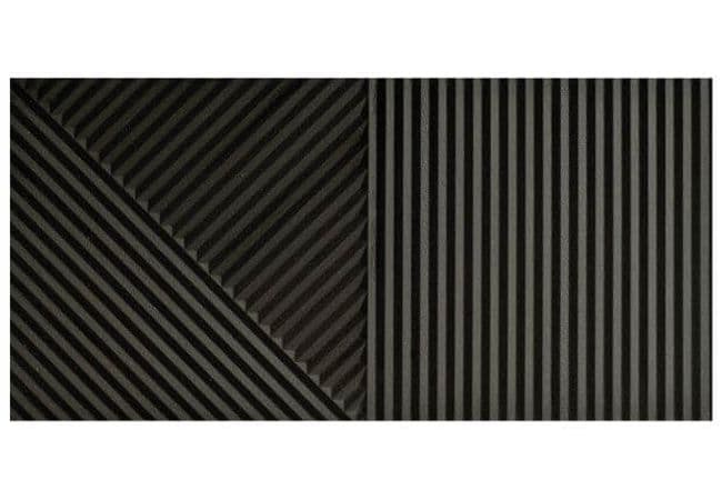 Ciot Tile Passepartout Module #2 Grafite Mix 12''x24'' — Ciot Tiles