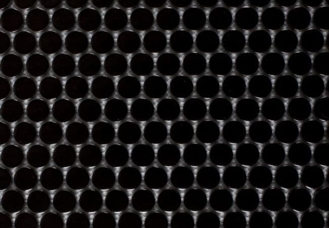 Ciot Tile Penny Round Black Satin 3/4'', Ciot Tiles