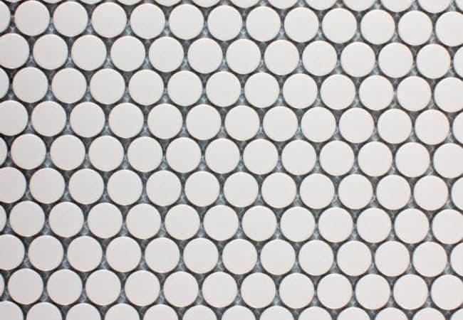 Ciot Tiles Penny Round Ciot flooring collection sample