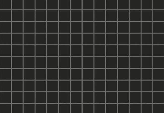 Ciot Tile Porcelain Mosaic Preto Black 1''x1'', Ciot Tiles