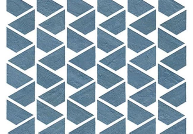 Ciot Tile Raw Blue Flag Mosaic 12.25''X12.5'' — Ciot Tiles