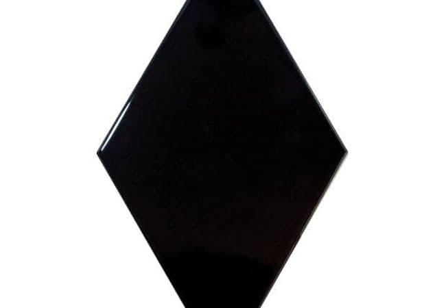 Ciot Tile Rhombus Wall Black 6''x10.25'' — Ciot Tiles