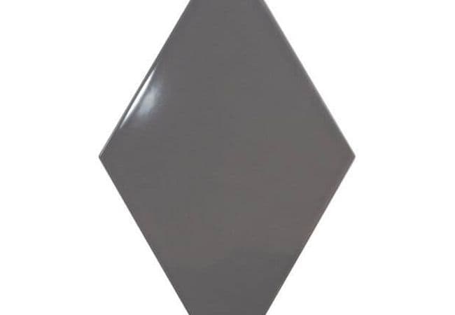Ciot Tile Rhombus Wall Dark Grey 6''x10.25'' — Ciot Tiles