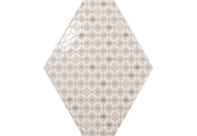 Ciot Tile Rhombus Wall Pattern Grey 6''x10.25'', Ciot Tiles