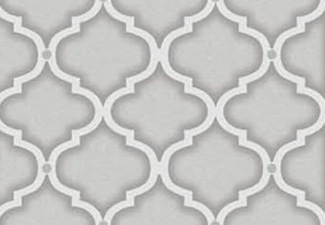 Ciot Tile Riflessi Arabesk 01 Grigio Rt 8''x8'', Ciot Tiles