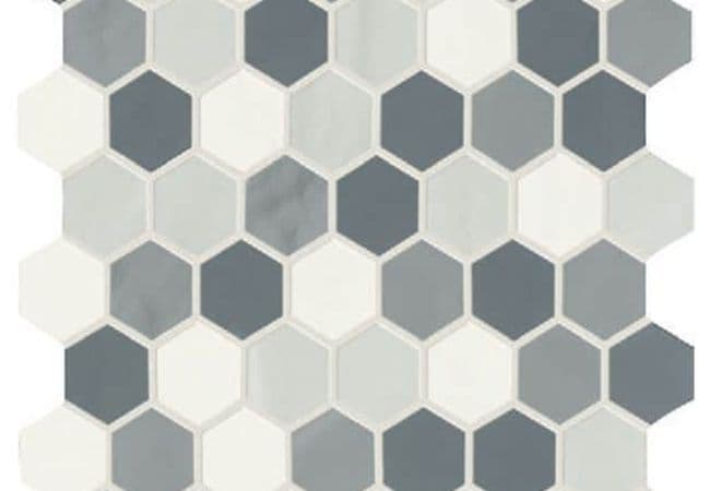 Ciot Tile Smooth Esagona Cold Mix Matte 12''x12'' — Ciot Tiles
