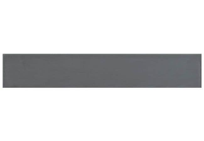 Ciot Tile Smooth Lead Matte 4''x24'' — Ciot Tiles