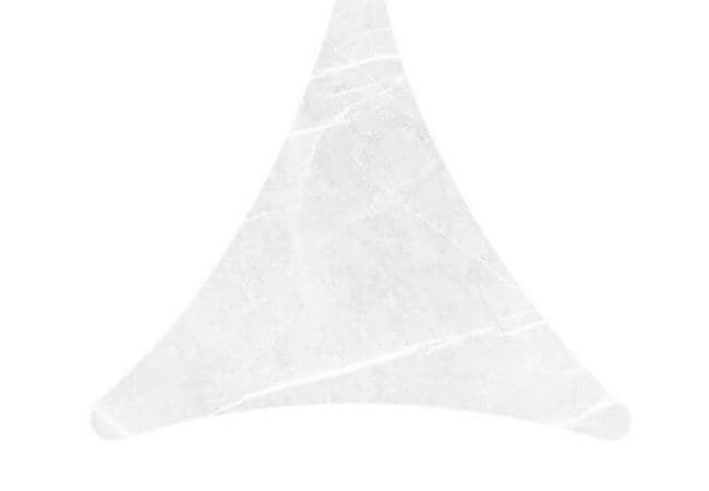 Ciot Tile Vega Triangulo White Matt — Ciot Tiles