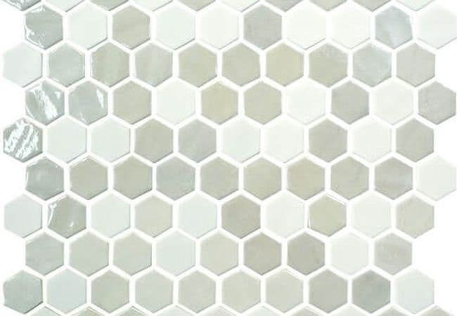 Daltile Uptown Glass flooring collection sample