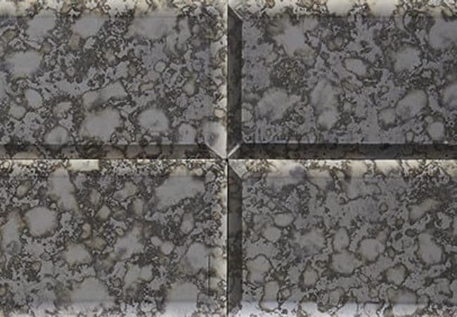 Daltile Lavaliere Black Antique Mirror, Daltile