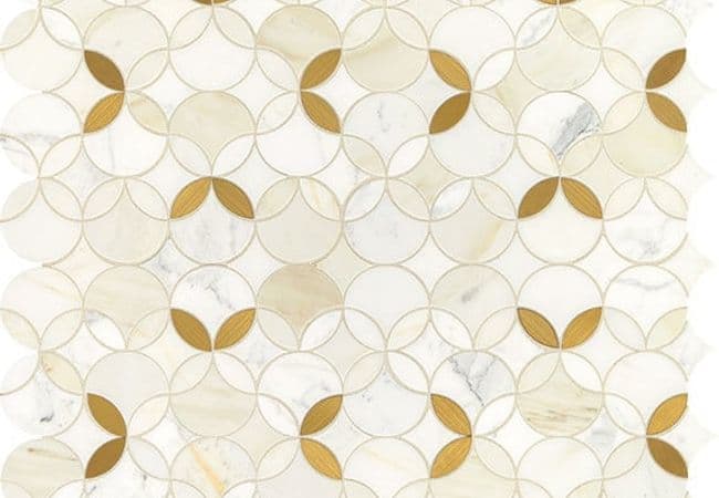 Daltile Lavaliere Calacatta Gold/Brass, Daltile