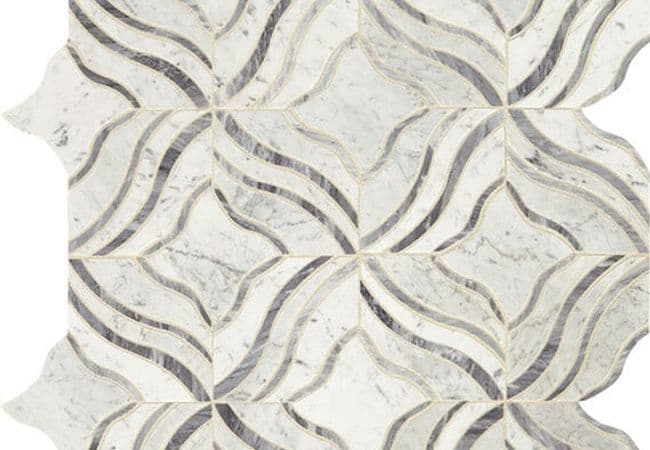 Daltile Lavaliere Carrara White/Bardiglio, Daltile