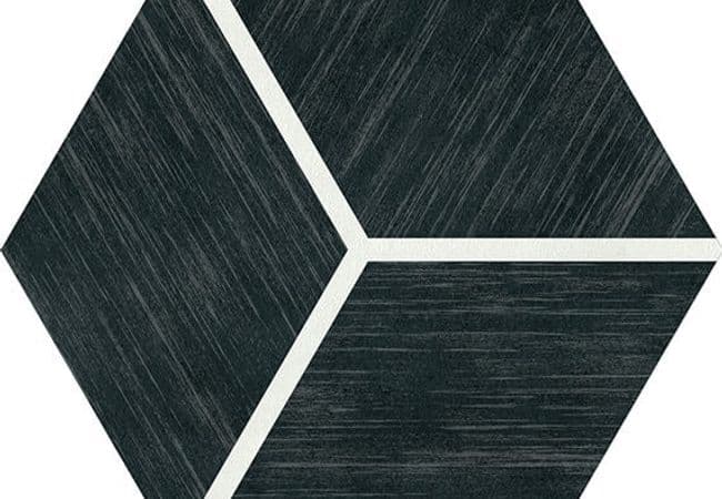 Daltile Bee Hive Medley Cube Negative, Daltile