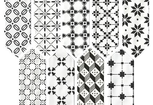 Daltile Stagecraft Ensemble Black Mix, Daltile