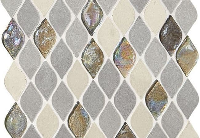 Daltile Decorative Accents Gris Et Blanc, Daltile