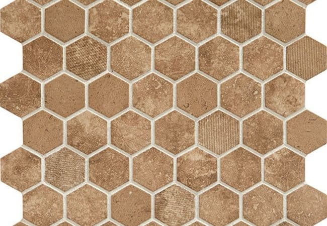 Daltile Vintage Hex Legacy Sepia, Daltile