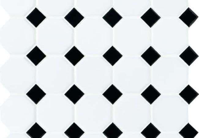 Daltile Octagon & Dot flooring collection sample