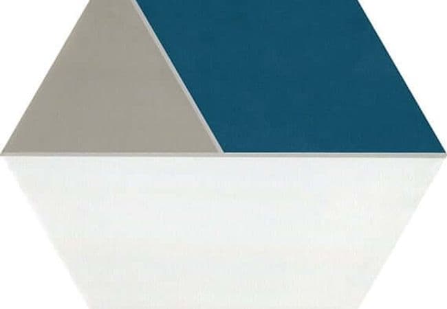 Daltile Bee Hive Medley Multiplex Blue/Taupe, Daltile